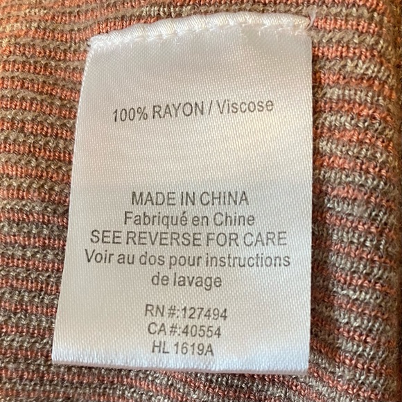 Heartloom Cardigan Sweater Size XS Aztec Southwest Print Open Front - Picture 8 of 8